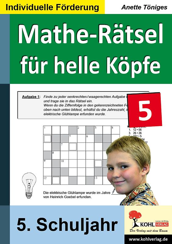 Mathe-Rätsel für helle Köpfe / Klasse 5