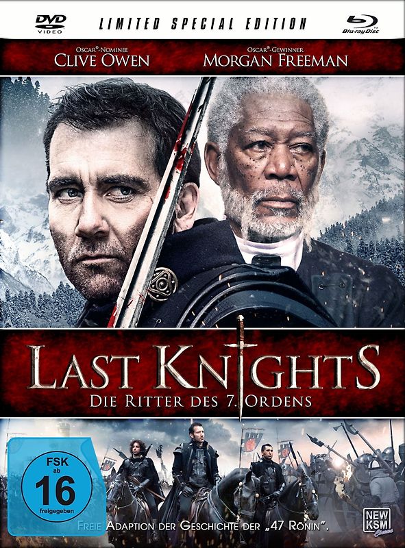 Last Knights - Die Ritter des 7. Ordens (Limited Special Edition im Mediabook) [inkl. DVD + Blu-ray Disc] [Limited Collector's Edition] Blu-ray Disc