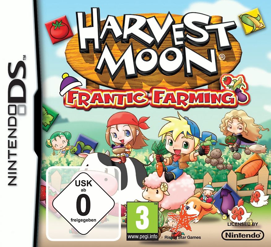 Harvest Moon: Frantic Farming Nintendo DS