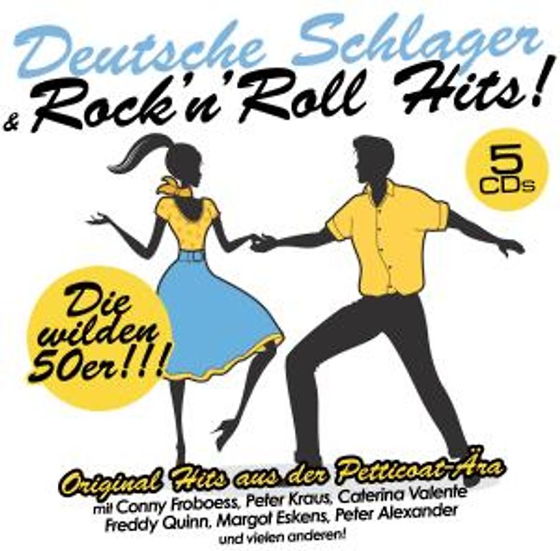 Various - Dt.Schlager & Rock'n Roll Hits! [5 CDs]