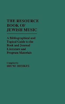 The Resource Book of Jewish Music