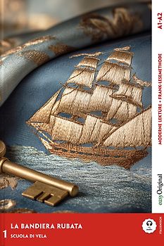 La Bandiera Rubata - Italienische Krimi-Lektüre A1-A2 (+ Audio-Online)