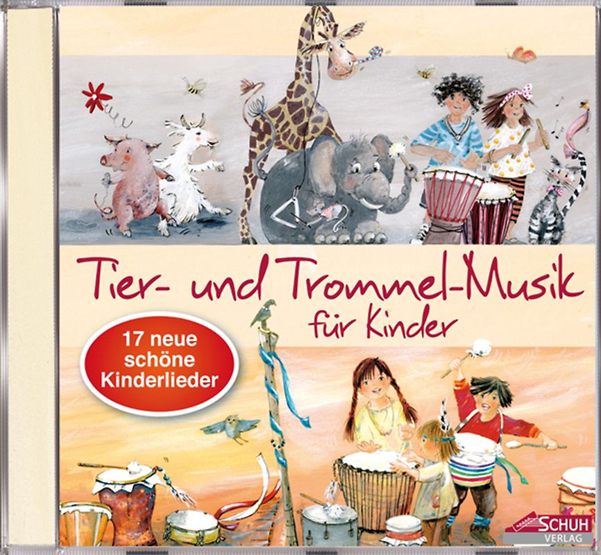 Tier- und Trommel-Musik für Kinder