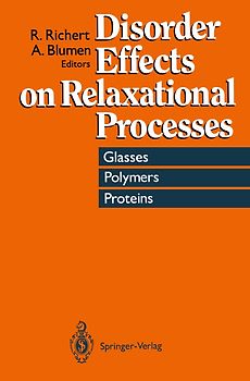 Disorder Effects on Relaxational Processes