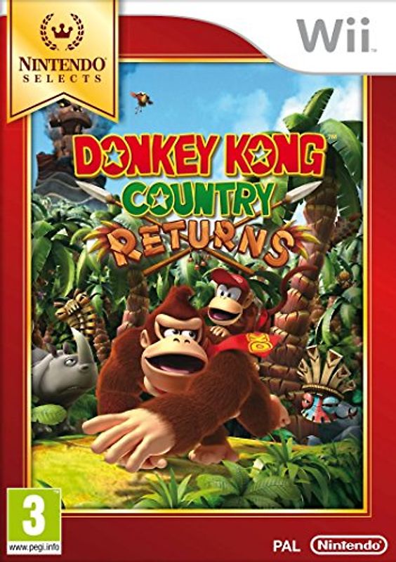 Donkey Kong Country Returns [Selects, Internationale Version] Nintendo Wii