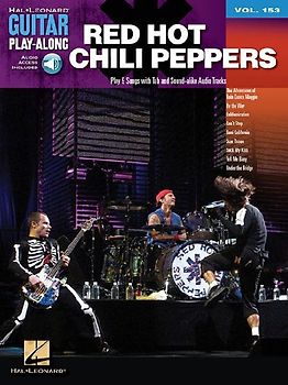Red Hot Chili Peppers Guitar Play-Along Volume 153 Book/Online Audio