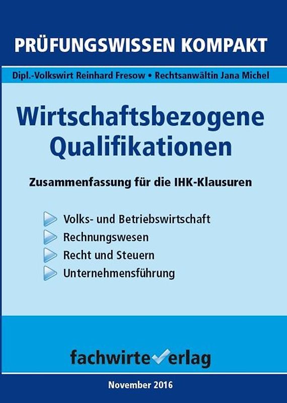 Wirtschaftsbezogene Qualifikationen