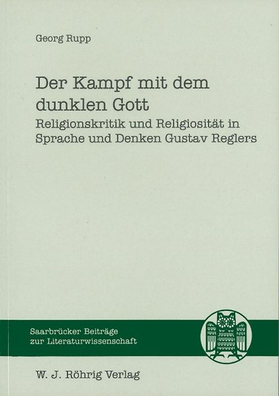 Der Kampf mit dem dunklen Gott