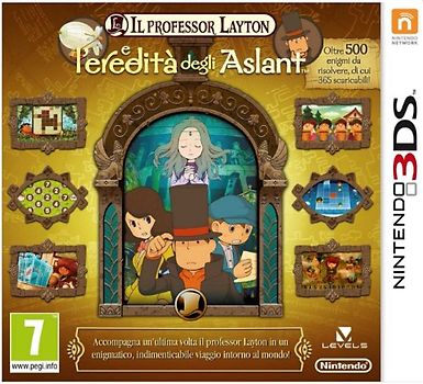 3DS PROF LAYTON EREDITA ASLANT Nintendo 3DS