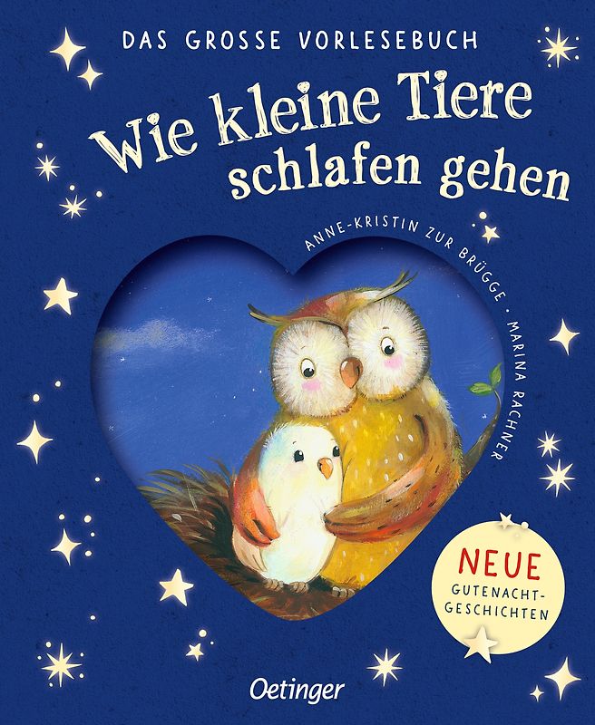 Wie kleine Tiere schlafen gehen. Das große Vorlesebuch