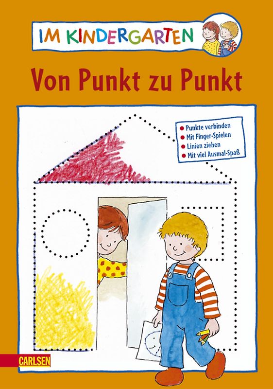 Im Kindergarten: Von Punkt zu Punkt