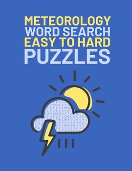Meteorology Word Search: Easy To Hard Word Find Puzzles About Meteorology