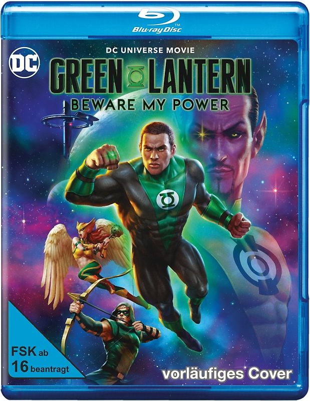 Green Lantern: Beware my Power Blu-ray Disc