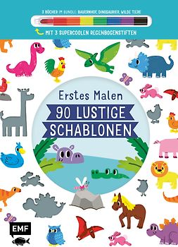 Erstes Malen – 90 lustige Schablonen (ab 3 Jahren)