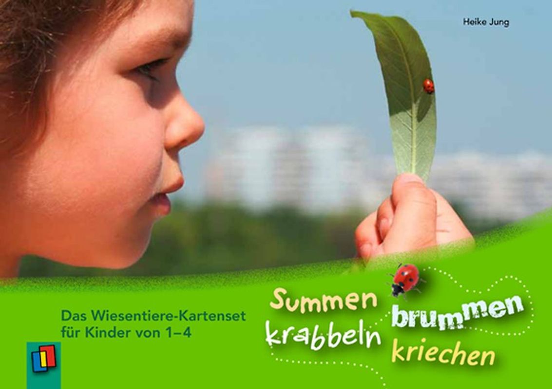 Summen, brummen, krabbeln, kriechen. Das Wiesentiere-Kartenset für Kinder von 1-4