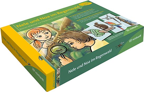 Nele und Noa im Regenwald