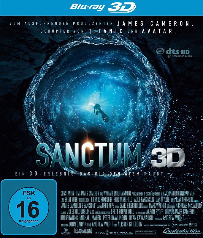 Sanctum 3D 3D Blu-ray Disc