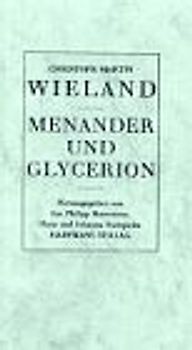 Menander und Glycerion. Nach der Erstausgabe von 1804. Roman