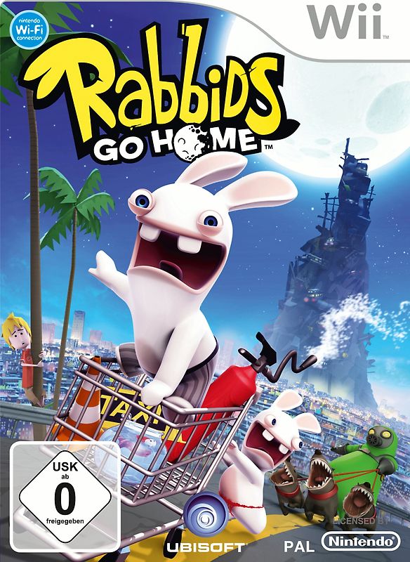 Rabbids Go Home Nintendo Wii