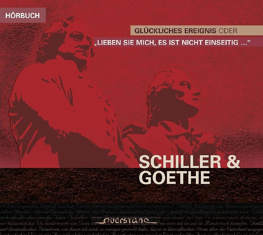 Schiller,Friedrich/Goethe,Johann Wolfgang von - Glückliches Ereignis-Aus Dem Briefwechsel zwischen [2 Audio CDs]