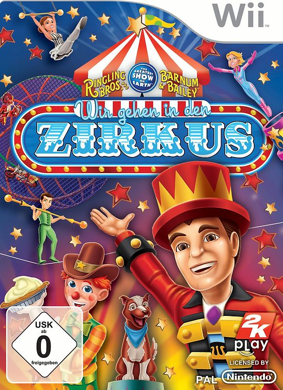 Wir gehen in den Zirkus Nintendo Wii