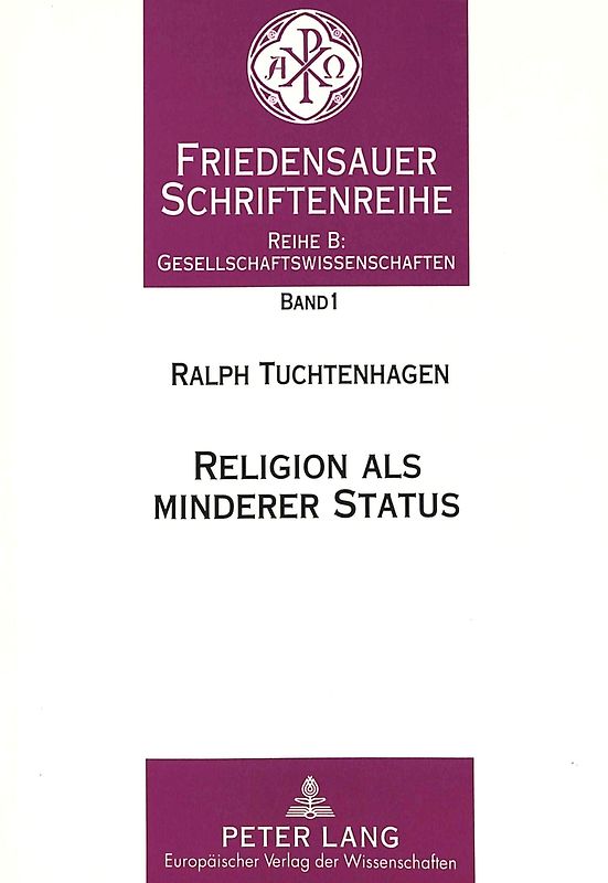 Religion als minderer Status