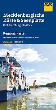 ADAC Regionalkarte 02 Mecklenburgische Küste und Seenplatte 1:150.000