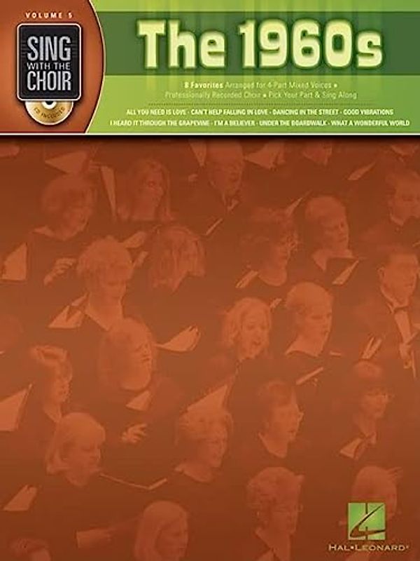 Sing With The Choir Volume 5 The 1960S Vce BK/CD