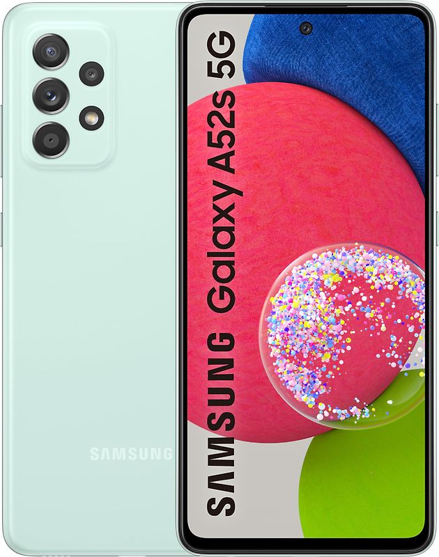 Rebuy Samsung Galaxy A52s 5G Dual SIM 256GB groen aanbieding