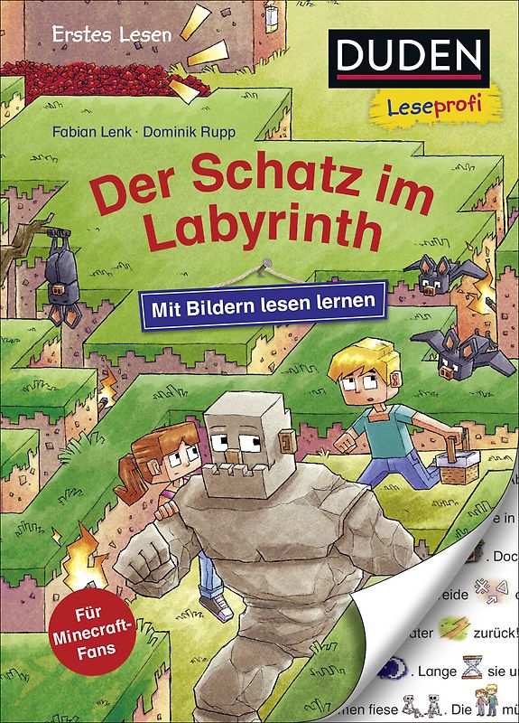 Duden Leseprofi – Mit Bildern lesen lernen: Der Schatz im Labyrinth