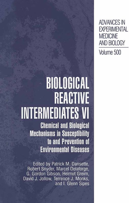 Biological Reactive Intermediates Vi