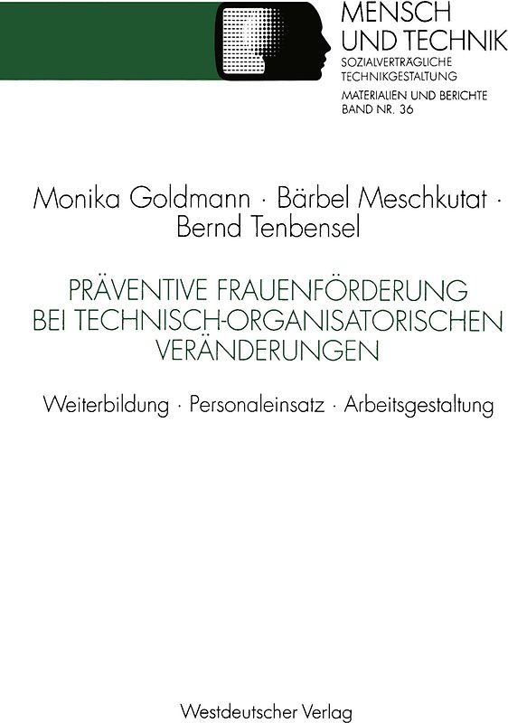 Präventive Frauenförderung bei technisch-organisatorischen Veränderungen