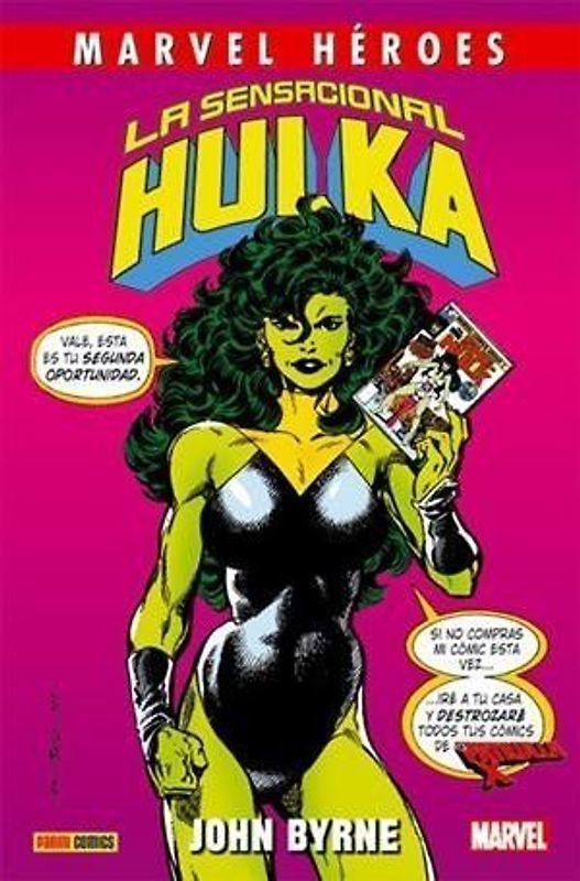 Reedición marvel héroes 78. la sensacional hulka de john byrne 0