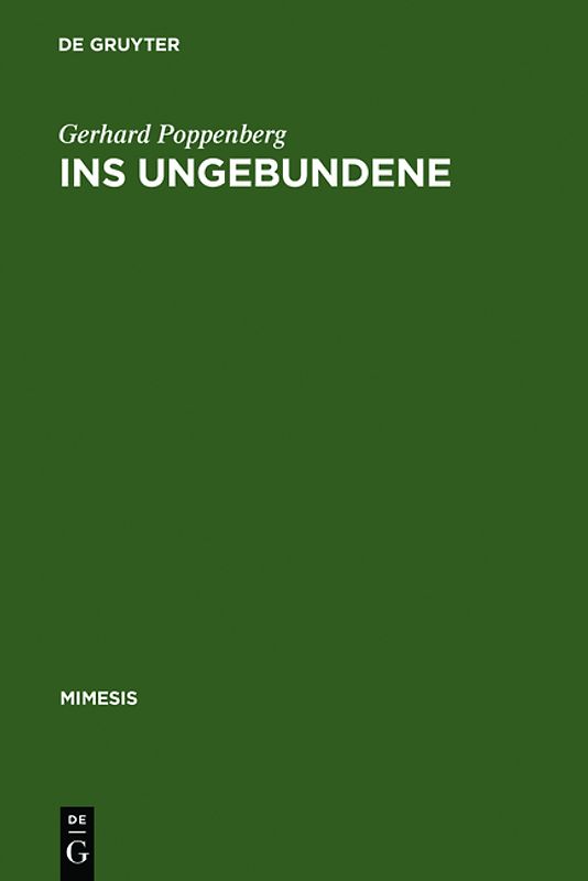 Ins Ungebundene