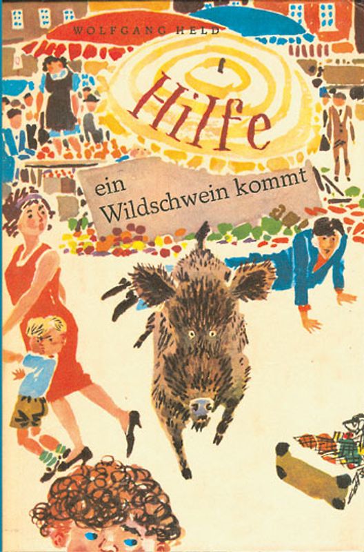 Hilfe, ein Wildschwein kommt