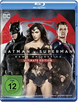 Batman v Superman: Dawn of Justice [Ultimate Edition, 2 Discs] Blu-ray Disc