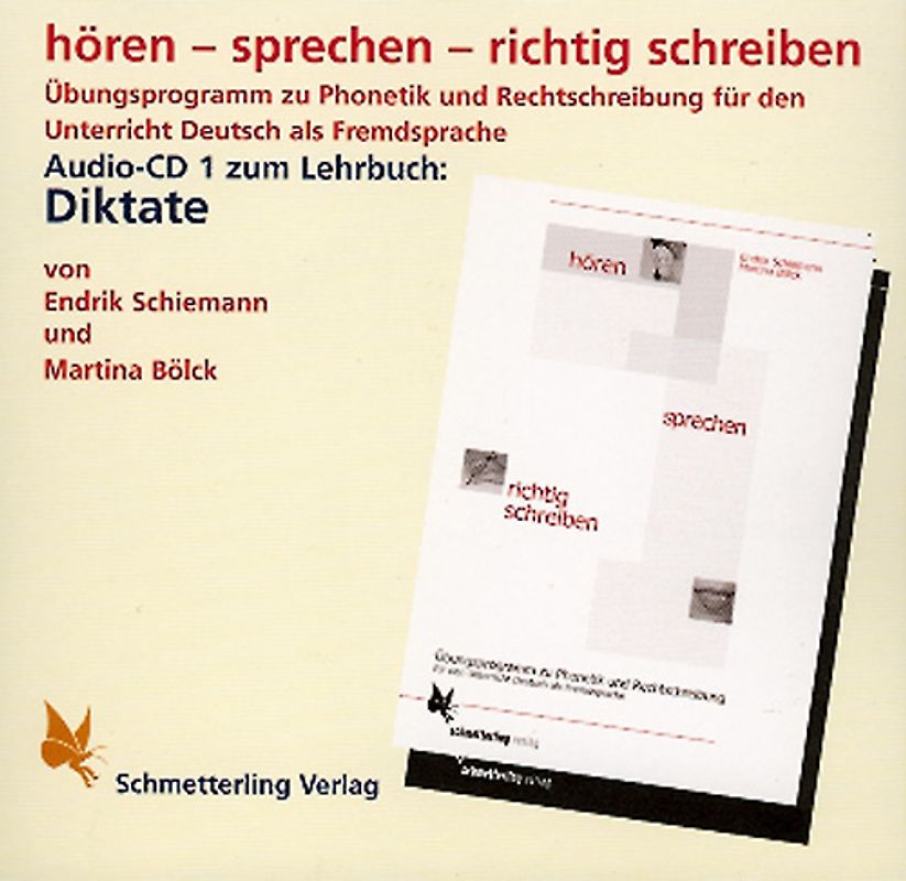 hören - sprechen - richtig schreiben. Audio-CD (Diktate)