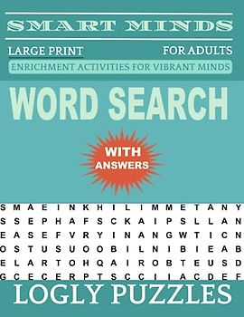 Word Search Book Large Print for Adults: 2400+ words New Fun and Relaxing Puzzles Book for Adults & Seniors with Answers Key