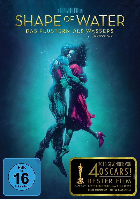 Shape of Water - Das Flüstern des Wassers DVD