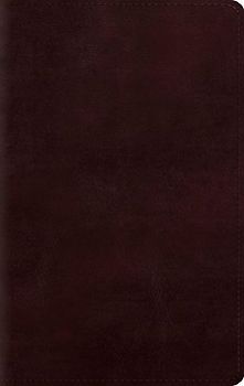 ESV Giant Print Personal Size Bible, Red Letter (Trutone, Mahogany)