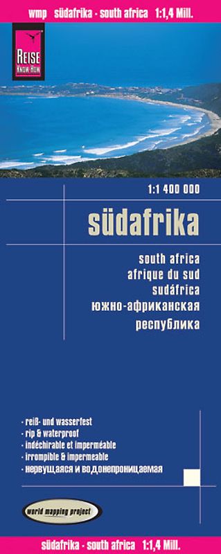 Reise Know-How Landkarte Südafrika (1:1.400.000)
