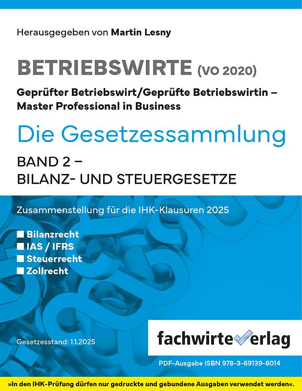 Bilanz- und Steuergesetze