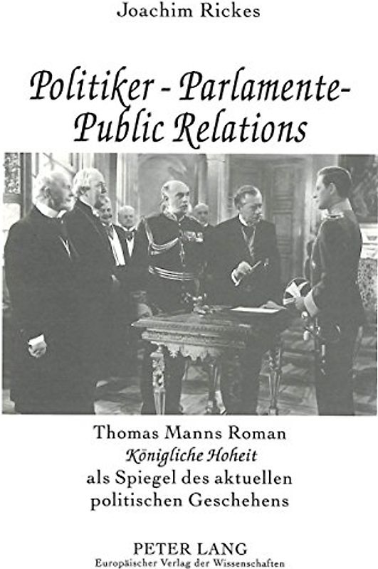 Politiker - Parlamente - Public Relations