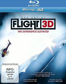 The Art of Flight 3D 3D Blu-ray Disc