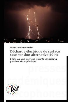Décharge électrique de surface sous tension alternative 50 Hz