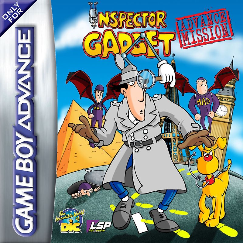 Inspector Gadget Advance Mission Nintendo Game Boy Advance