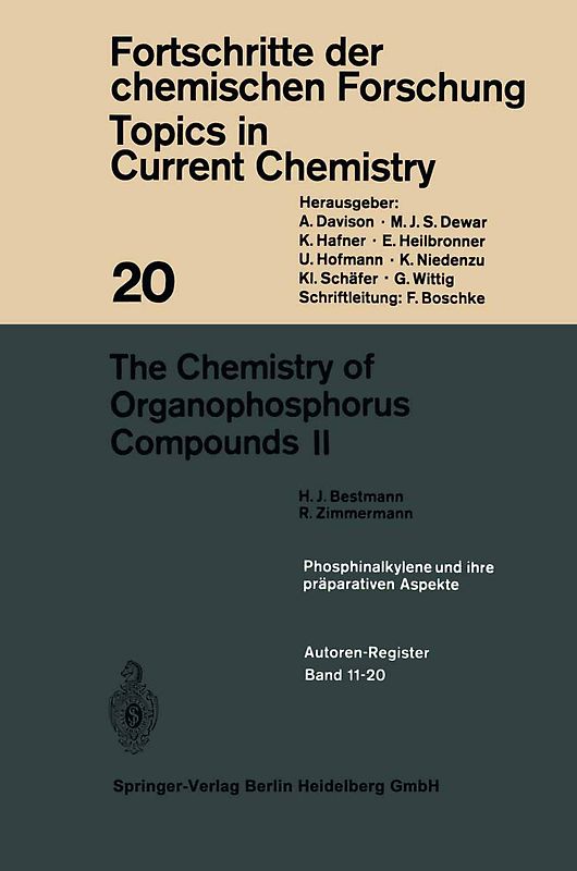 The Chemistry of Organophosphorus Compounds II
