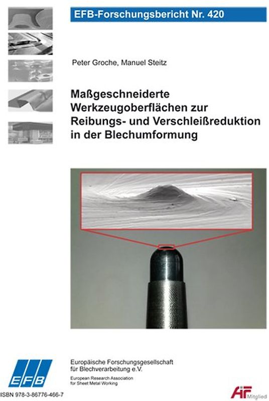 Maßgeschneiderte Werkzeugoberflächen zur Reibungs- und Verschleißreduktion in der Blechumformung