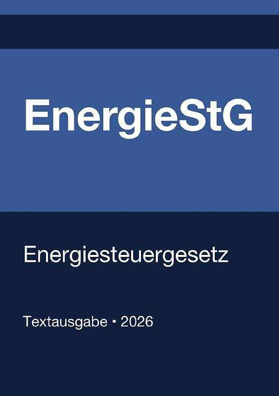 EnergieStG - Energiesteuergesetz (Deutschland) 2026