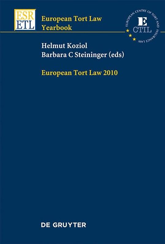 European Tort Law Yearbook / 2010